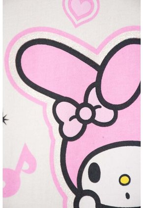 Camiseta My Melody Manga Corta Marfil Para Niña 10