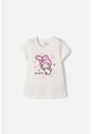 Camiseta My Melody Manga Corta Marfil Para Niña 12 de My Melody & Kuromi