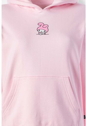 Buzo De My Melody & Kuromi Rosado Con Capucha Para Mujer XS