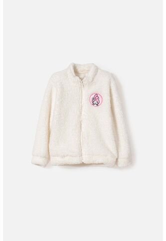 Buzo De My Melody Con Cierre Marfil Para Niña 2T A 5T 3T My Melody & Kuromi