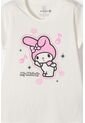 Camiseta My Melody Manga Corta Marfil Para Niña 8 de My Melody & Kuromi