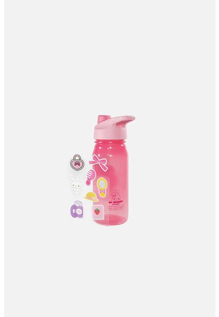 Botella My Melody + Stickers Para Niña U