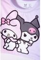 Conjunto De Baño De My Melody & Kuromi Rosado Y Lavanda Manga Larga Para Niña 4 de My Melody & Kuromi