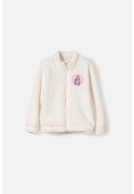 Buzo De My Melody Con Cierre Marfil Para Niña 2T A 5T 5T