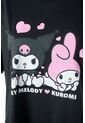 Pijama De My Melody & Kuromi Negra Tipo Batola Para Mujer M de My Melody & Kuromi