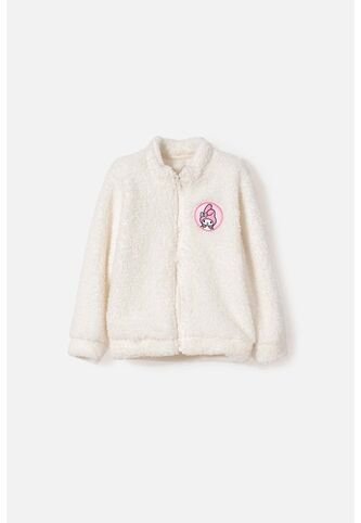 Buzo De My Melody Con Cierre Marfil Para Niña 2T A 5T 4T My Melody & Kuromi