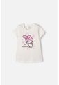 Camiseta My Melody Manga Corta Marfil Para Niña 6 de My Melody & Kuromi