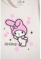 Camiseta My Melody Manga Corta Marfil Para Niña 6 de My Melody & Kuromi