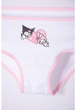Pack X2 Panties De My Melody & Kuromi Lavanda En Dúo Para Niña 12