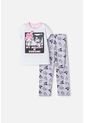 Pijama De My Melody & Kuromi Gris Y Blanca De Pantalón Largo Para Niña 8 de My Melody & Kuromi