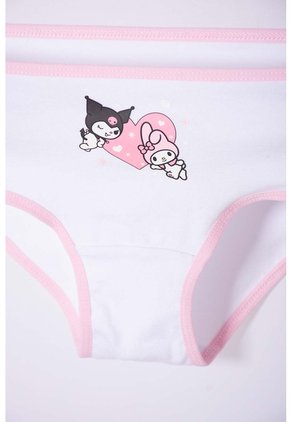 Pack X2 Panties De My Melody & Kuromi Lavanda En Dúo Para Niña 4