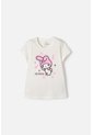 Camiseta My Melody Manga Corta Marfil Para Niña 4 de My Melody & Kuromi