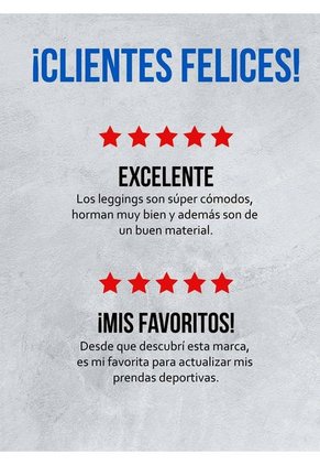 Leggins Deportivo Levanta Cola Control Abdomen Azul Oscuro Para Mujer