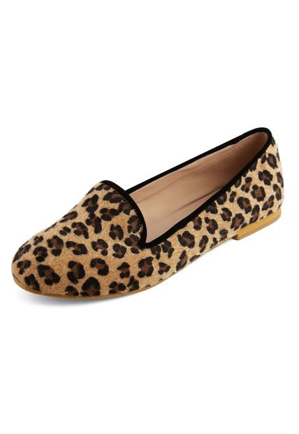 Flats Animal Print Oscuro