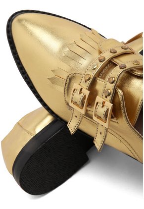 Mocasines Dorados Nabril Taches