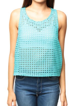 Blusa Verde Menta NAF NAF