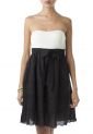 Vestido Corto NAF NAF Negro-Blanco de Naf Naf