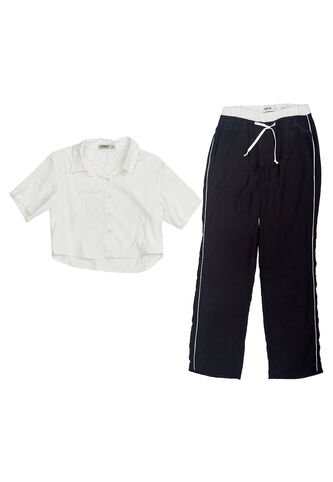 CONJUNTO NAHO JEANS MUJER 2435 BENAZIR Talla L NAHO JEANS