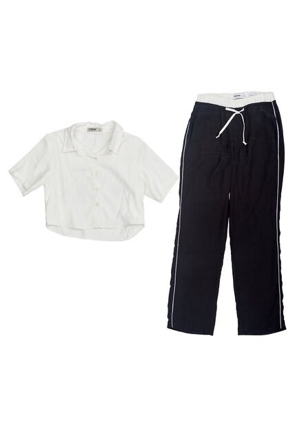 CONJUNTO NAHO JEANS MUJER 2435 BENAZIR Talla L