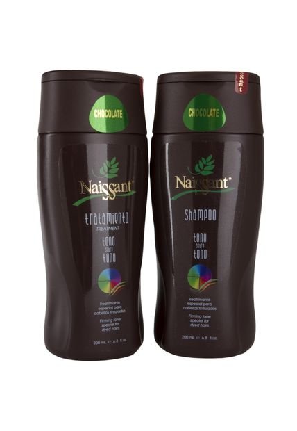 Kit Naissant Shampoo Chocolate x 200 ml+Tratamiento Naissant Chocolate x 200 ml