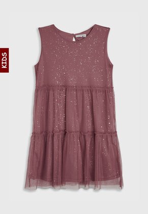 Vestido Rosa-Dorado Name It