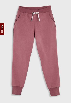 Jogger Borgoña-Blanco Name It