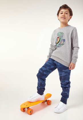 Buzo Terracota-Azul-Blanco Name It