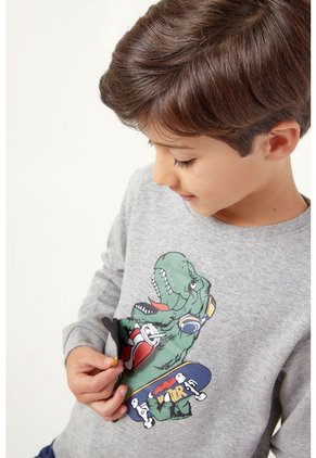 Buzo Terracota-Azul-Blanco Name It