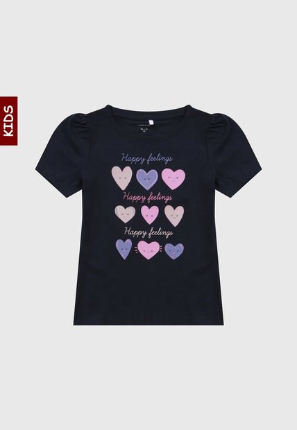 Camiseta Azul-Rosa-Lila Name It