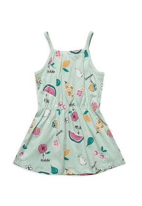 Vestido Verde-Multicolor Name It