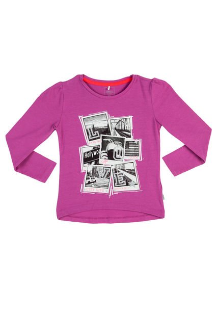 Camiseta Purpura Manga Larga Name It