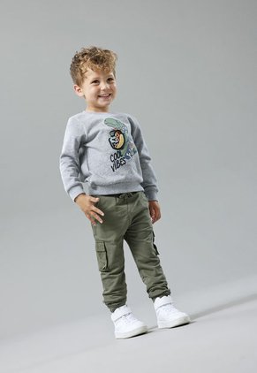 Buzo Terracota-Azul-Blanco Name It