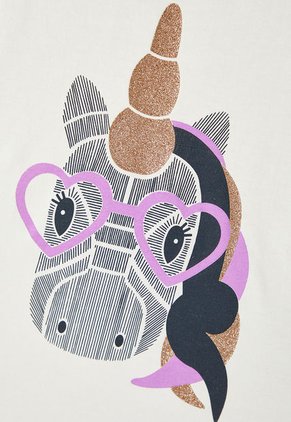 Camiseta Marfil-Multicolor Name It