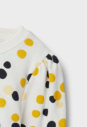 Buzo Marfil-Amarillo-Azul Name It