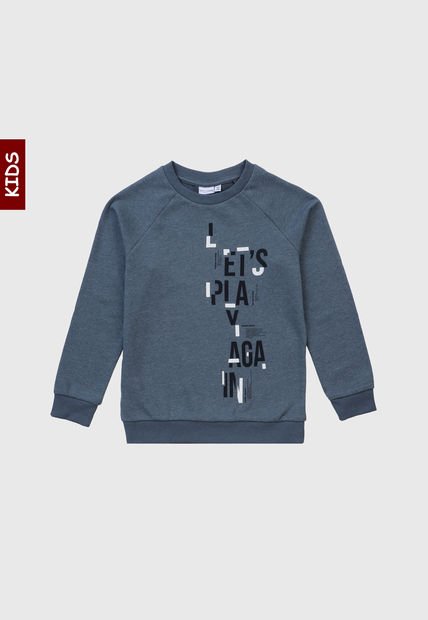 Buzo Azul-Blanco Name It