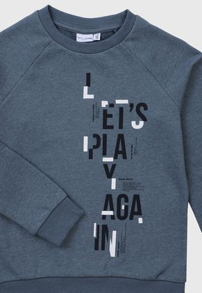 Buzo Azul-Blanco Name It