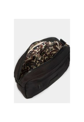 Cosmetiquera En Lona Para Mujer Cosmetiquera En Lona Para Mujer Negro NAPPA