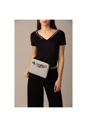 Bolso Tipo Manos Libres Para Mujer Mediano Con Ajuste En La Cintura Y Bolsa Extraible Bolso Tipo Manos Libres Para Mujer Mediano Con Ajuste En La Cintura Y Bolsa Extraible Gris NAPPA