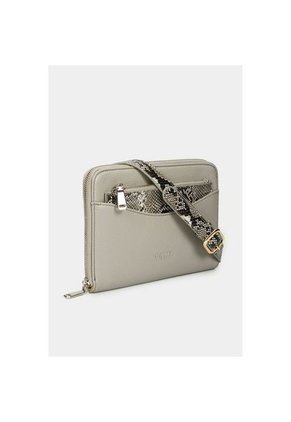 Bolso Tipo Manos Libres Para Mujer Mediano Con Ajuste En La Cintura Y Bolsa Extraible Bolso Tipo Manos Libres Para Mujer Mediano Con Ajuste En La Cintura Y Bolsa Extraible Gris NAPPA