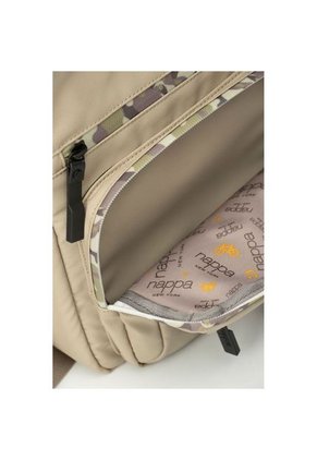 Bolso Para Hombre Manos Libres Horizontal En Lona Con Cierres Impermeables Camuflados Bolso Para Hombre Manos Libres Horizontal En Lona Con Cierres Impermeables Camuflados Arena NAPPA