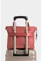 Bolso Tipo Shopping Mediano Con Cierre Principal Y Bolsillo Frontal Bolso Tipo Shopping Mediano Con Cierre Principal Y Bolsillo Frontal Rosado NAPPA de Nappa