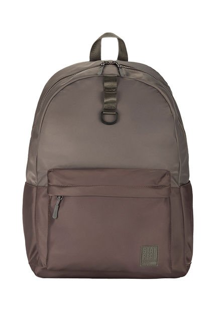 Morral  Gris-Verde Oliva Nappa Korina Basic Eco