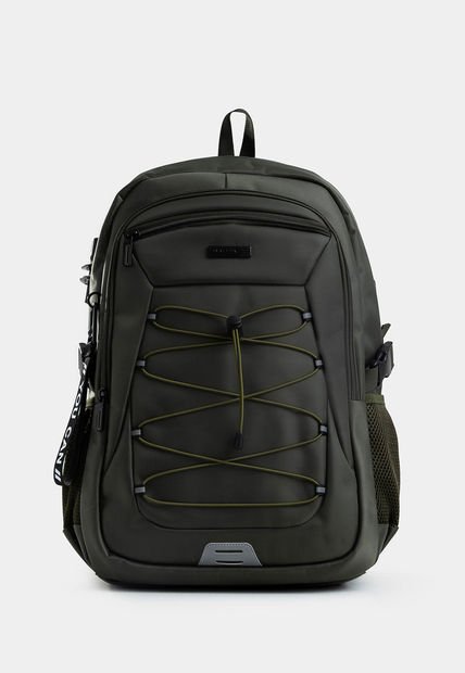 Morral  Verde Militar Nappa Roger Lds