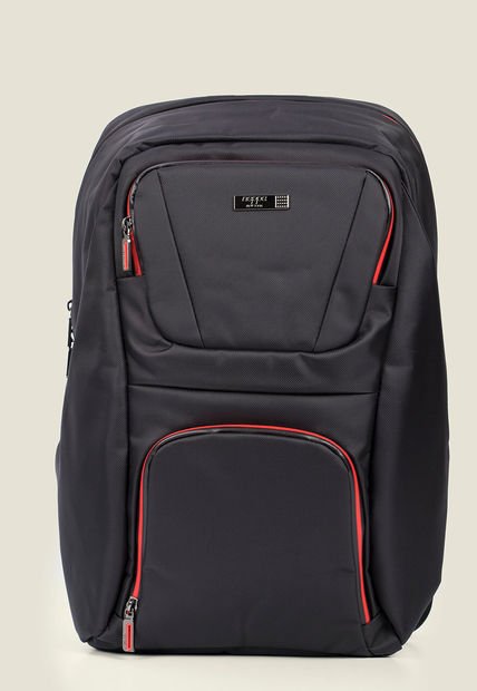 Morral  Negro-Rojo Nappa Elliot