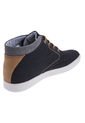 Bota Lifestyle Negra-Gris-Café Nappa de Nappa