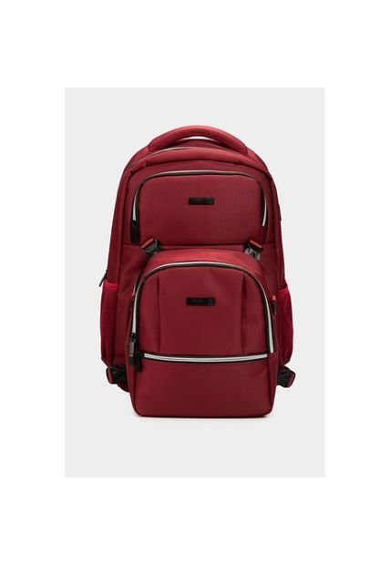 Bolso Tipo Tula Morral Grande En Lona Con Lonchera Removible Bolso Tipo Tula Morral Grande En Lona Con Lonchera Removible Vinotinto NAPPA