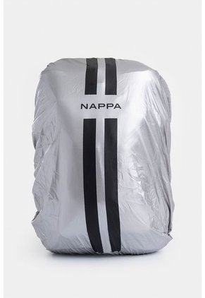 Bolso Tipo Tula Morral En Lona Con Cierres Invertidos En Contraste Bolso Tipo Tula Morral En Lona Con Cierres Invertidos En Contraste Gris NAPPA