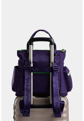 Baguette Turn Davenport Vit Grande Con Bolsillo Removible Baguette Turn Davenport Vit Grande Con Bolsillo Removible Mora NAPPA