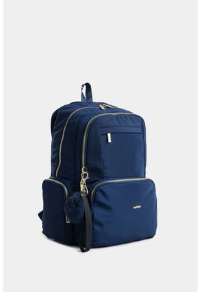 Bolso Para Mujer Tipo Morral En Textil Shay Bolso Para Mujer Tipo Morral En Textil Shay Azul NAPPA