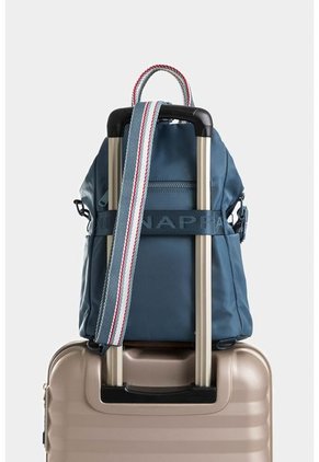 Bolso Tipo Shopping Mediano Con Sistema Para Convertir En Morral Bolso Tipo Shopping Mediano Con Sistema Para Convertir En Morral Azul Aguamarina NAPPA